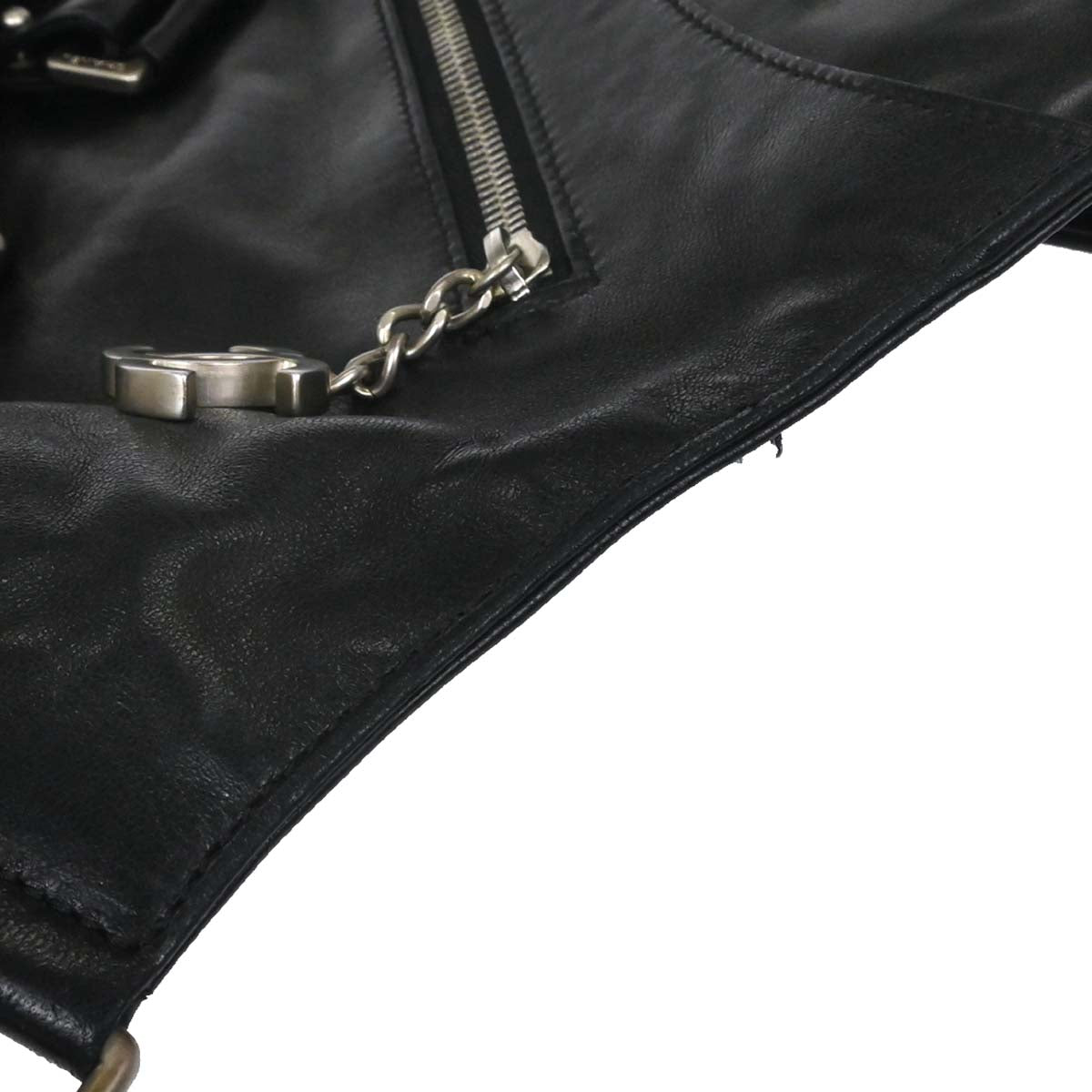 Chanel Black Lambskin Jacket Bag