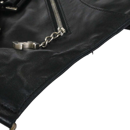 Chanel Black Lambskin Jacket Bag