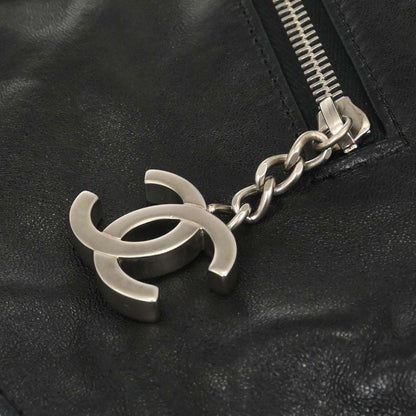 Chanel Black Lambskin Jacket Bag