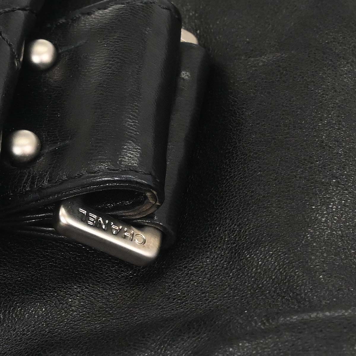 Chanel Black Lambskin Jacket Bag