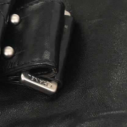 Chanel Black Lambskin Jacket Bag