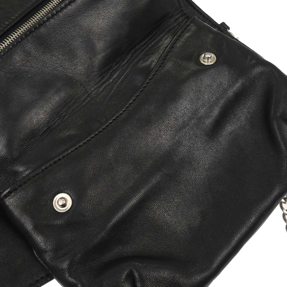 Chanel Black Lambskin Jacket Bag