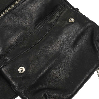 Chanel Black Lambskin Jacket Bag