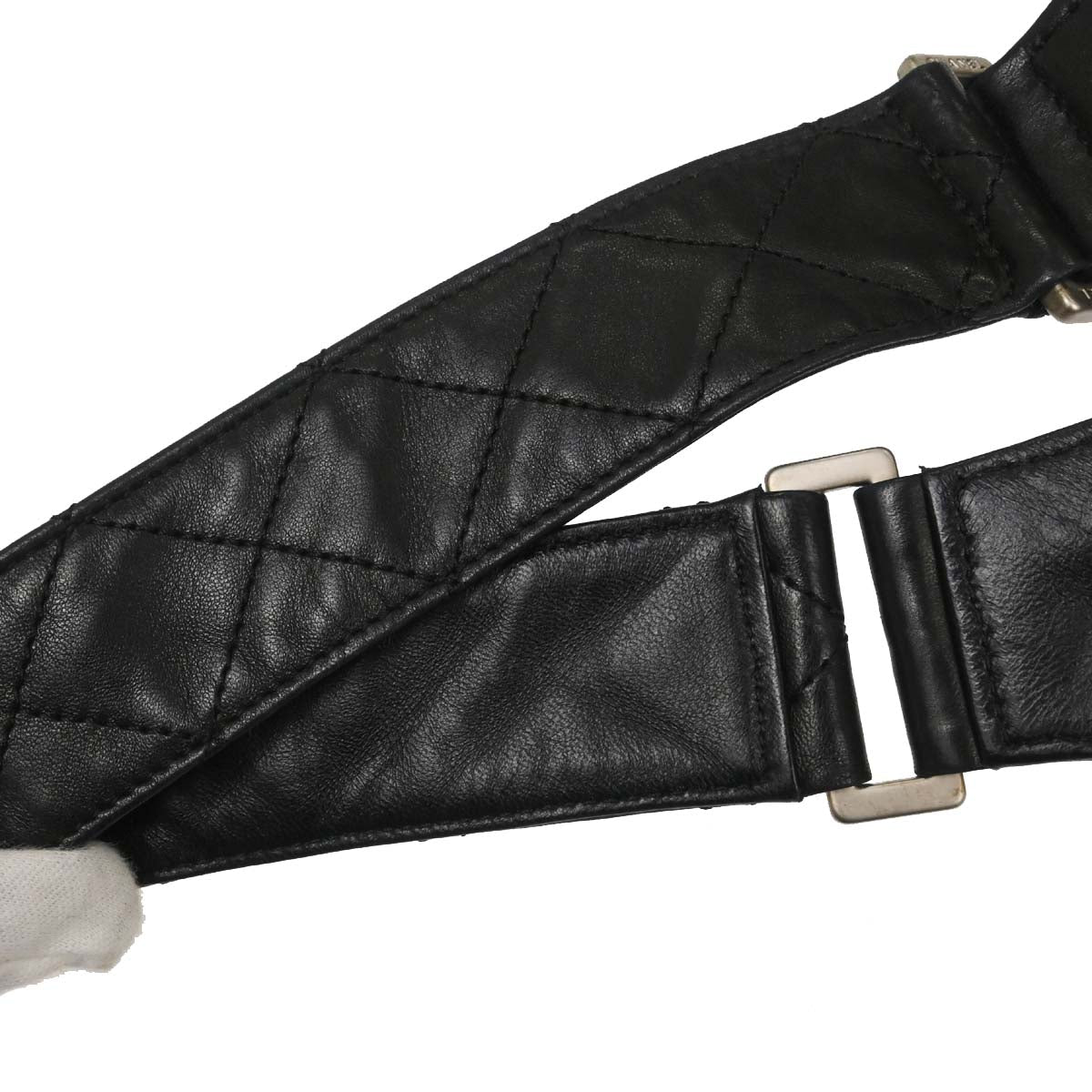 Chanel Black Lambskin Jacket Bag