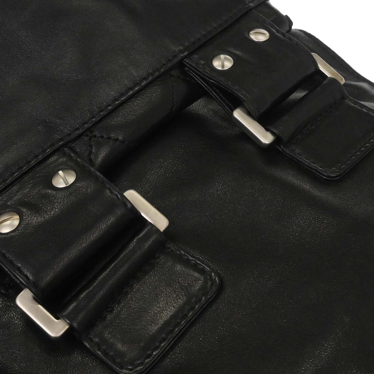 Chanel Black Lambskin Jacket Bag