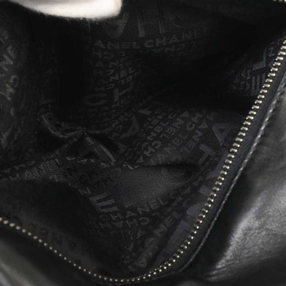 Chanel Black Lambskin Jacket Bag