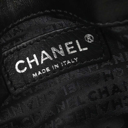 Chanel Black Lambskin Jacket Bag