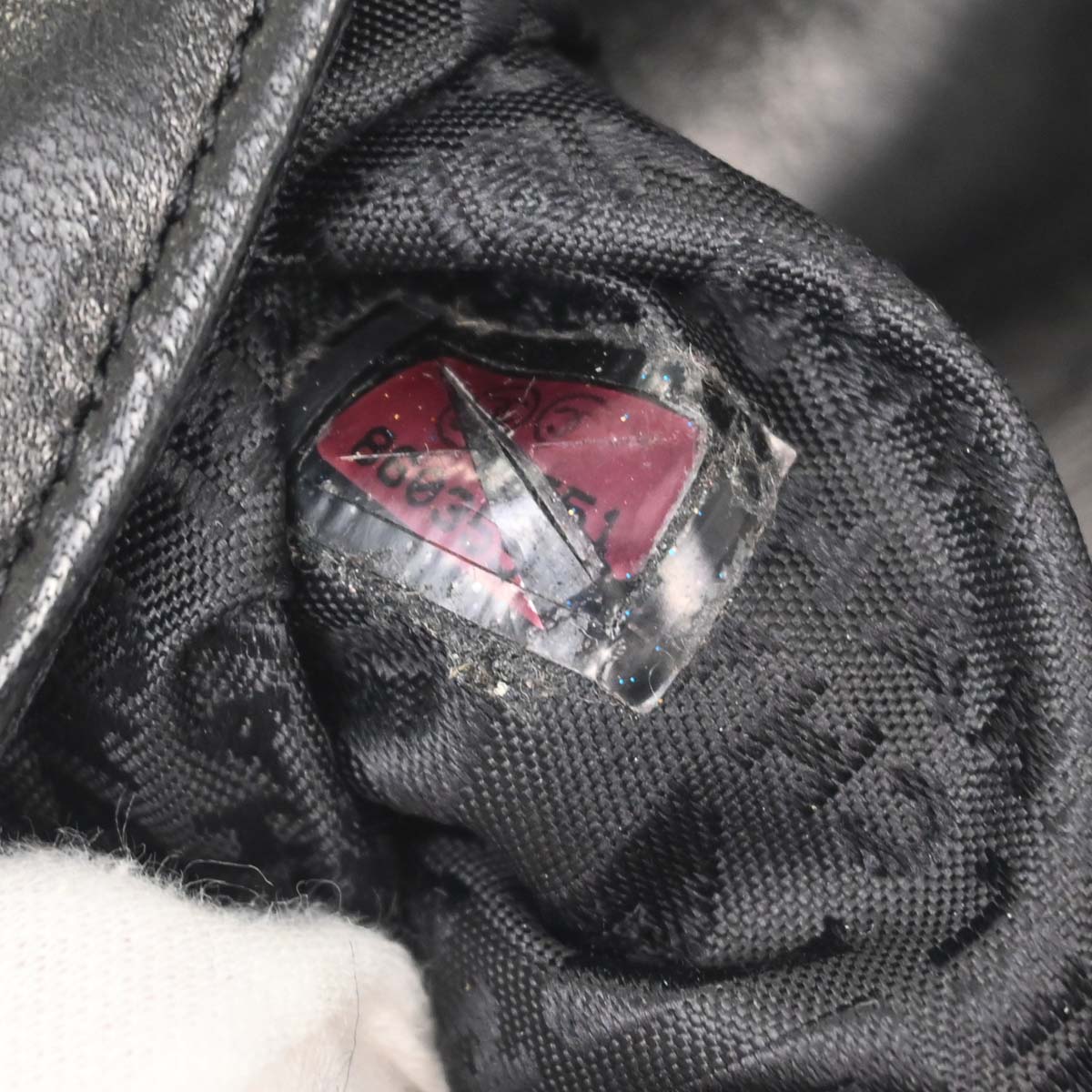 Chanel Black Lambskin Jacket Bag