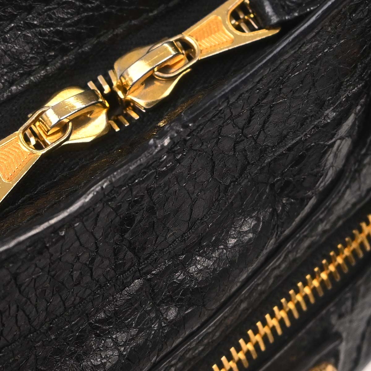 Balenciaga Black Lambskin The City Mini 2way Shoulder Handbag