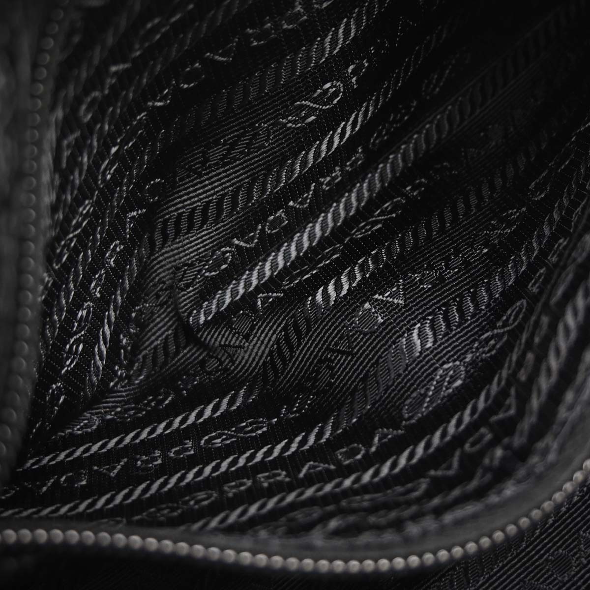 Prada Black Nylon Handbag