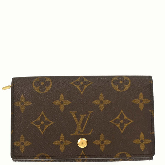 Louis Vuitton Monogram Porte Monnaie Billet Tresor Wallet M61730