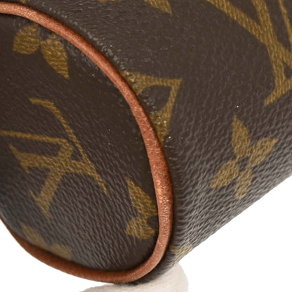 Louis Vuitton Monogram Papillon Attached Pouch Bag