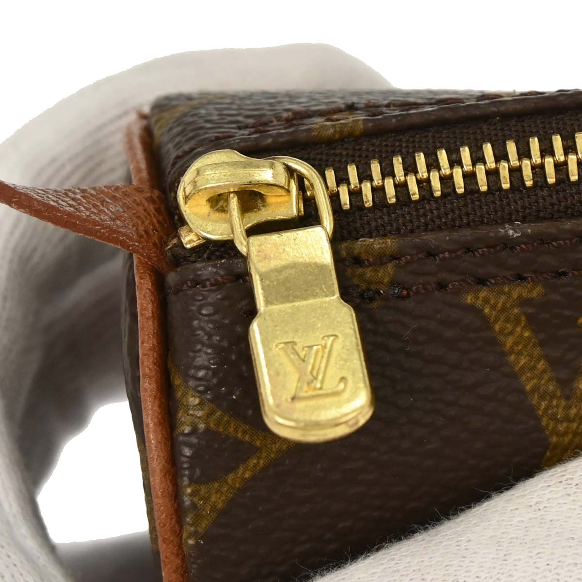 Louis Vuitton Monogram Papillon Attached Pouch Bag