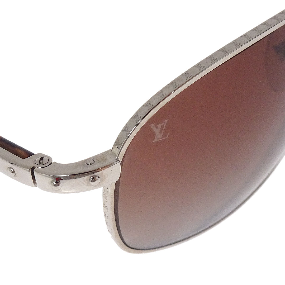 Louis Vuitton Sunglasses Eyewear Brown Conspiration Small Good