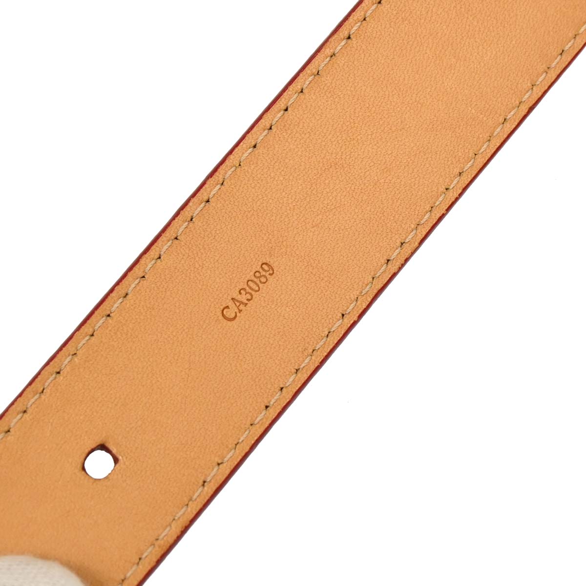 Louis Vuitton Monogram Vernis Red Ceinture Belt M6980U #90/36