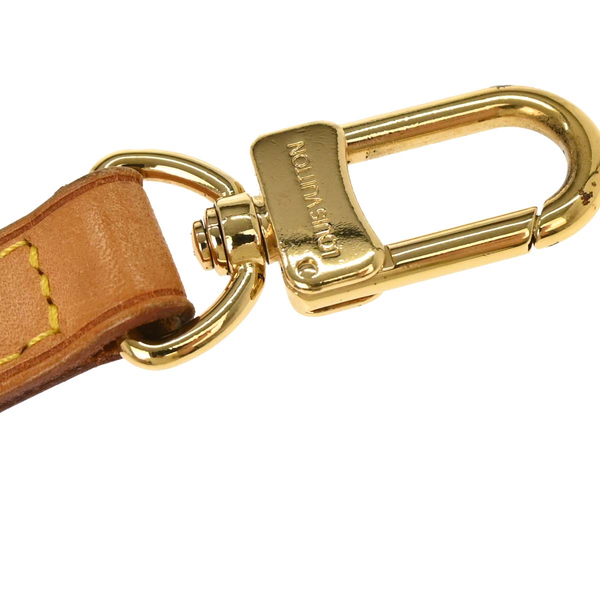 Louis Vuitton Beige Leather Shoulder Strap Accessories