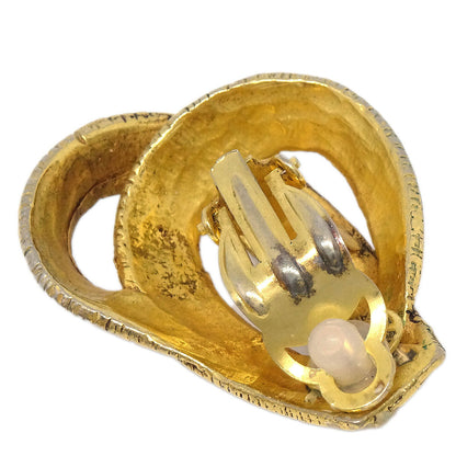 Hermes Bijouterie Fantaisie Clip-On Earrings Gold