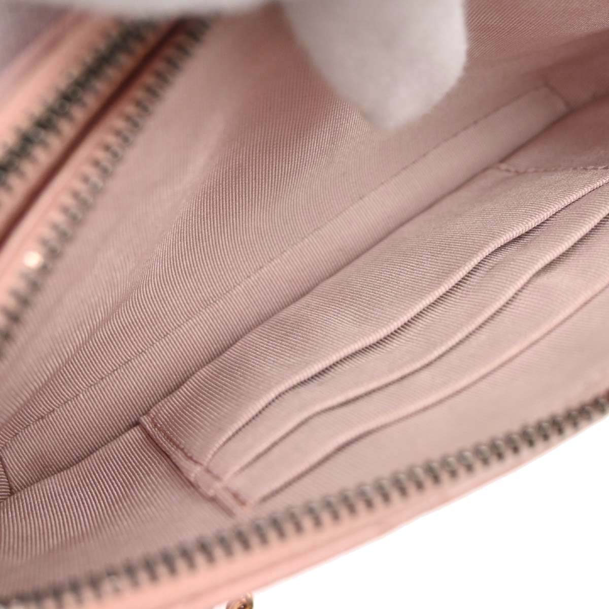 Chanel Light Pink Lambskin Calfskin Gabrielle Shoulder Bag