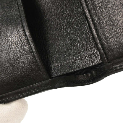 Chanel Black Lambskin Bicolore Wallet