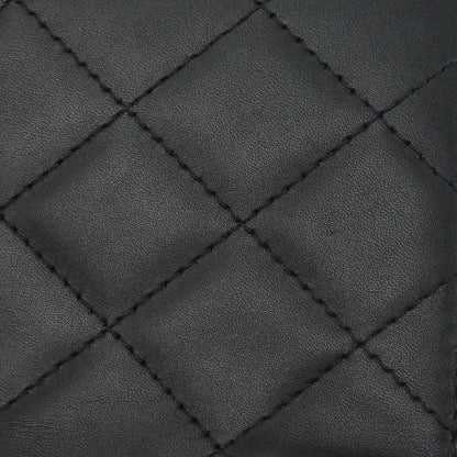 Chanel 2006-2008 Black Calfskin Cambon Ligne Long Wallet