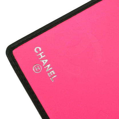 Chanel 2006-2008 Black Calfskin Cambon Ligne Long Wallet