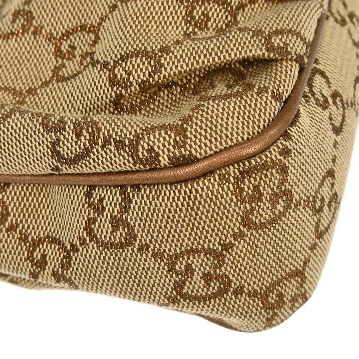 Gucci Bronze Lovely Heart GG Handbag