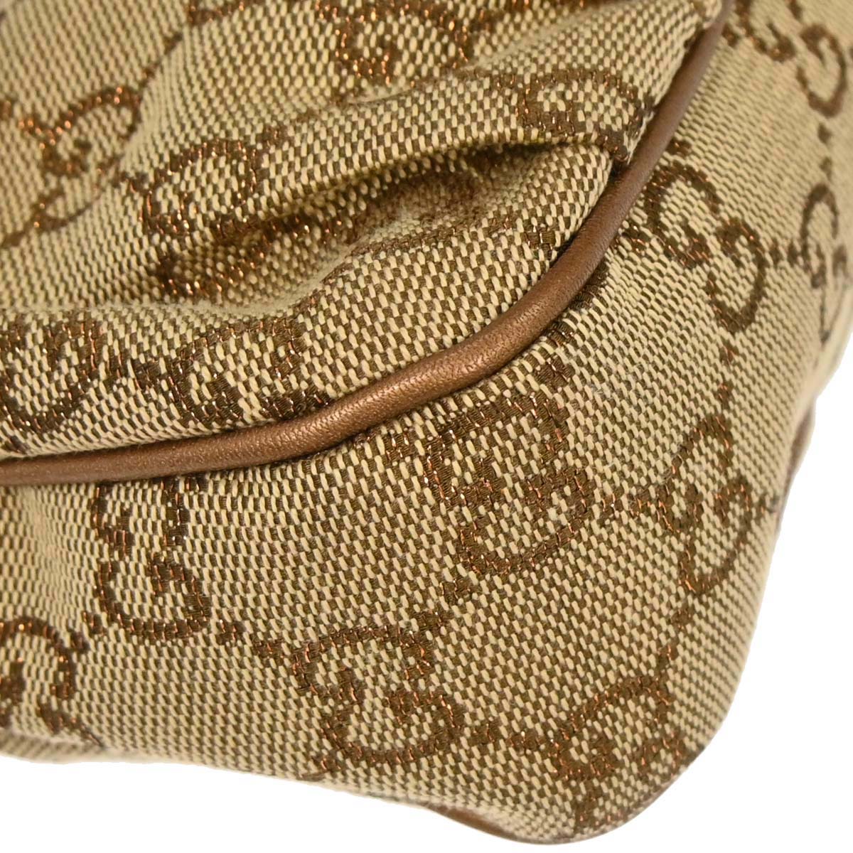 Gucci Bronze Lovely Heart GG Handbag