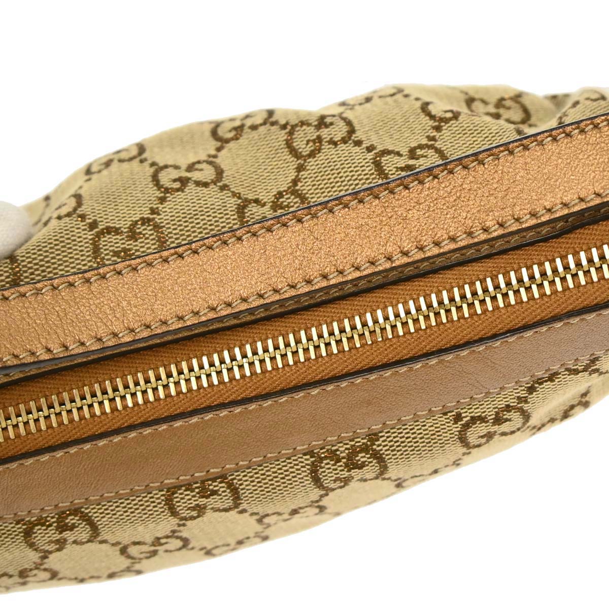 Gucci Bronze Lovely Heart GG Handbag