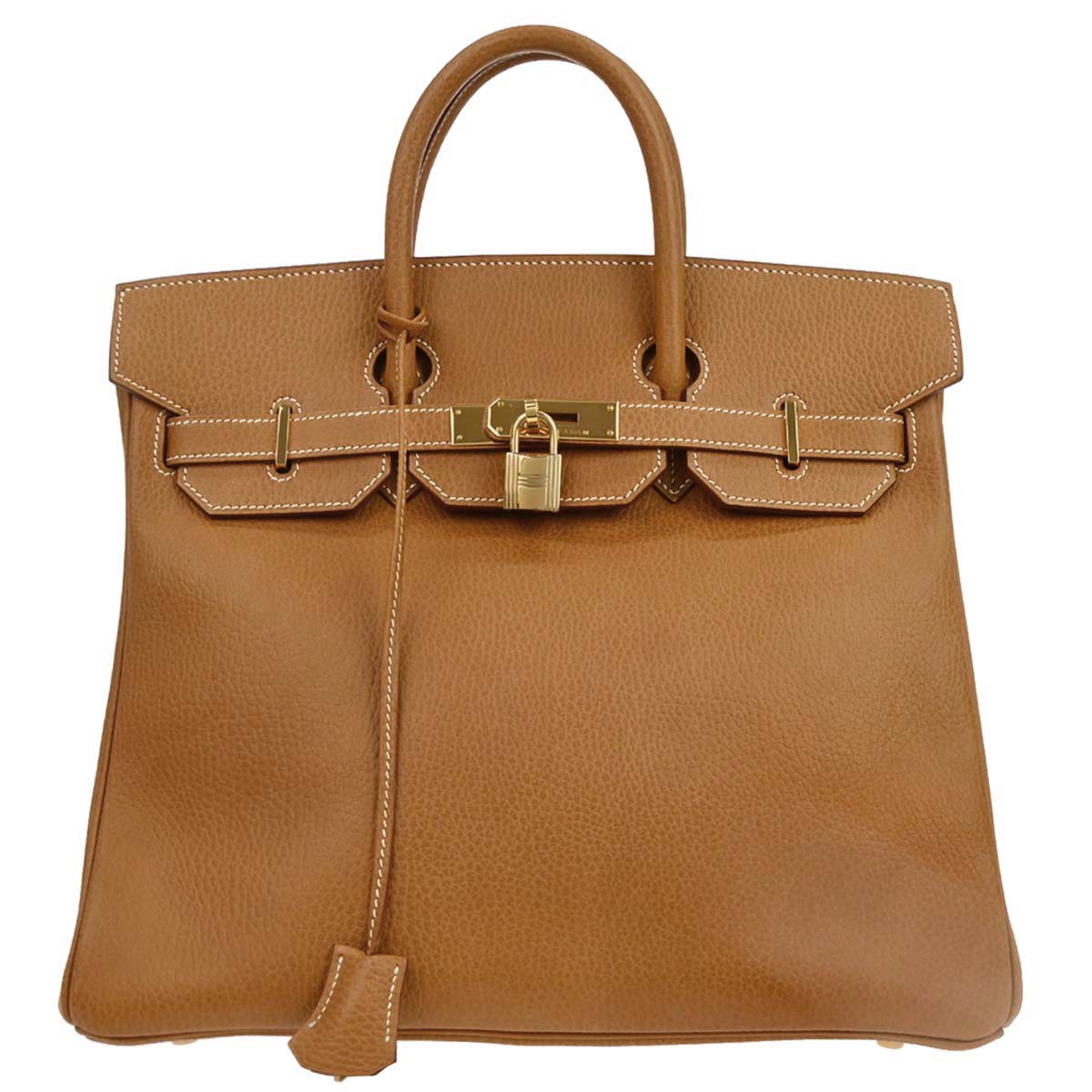 Hermes Natural Ardennes Haut a Courroies 32 Handbag