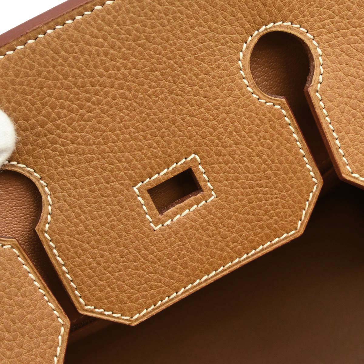 Hermes Natural Ardennes Haut a Courroies 32 Handbag