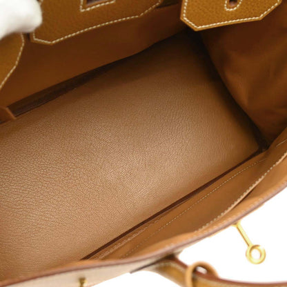 Hermes Natural Ardennes Haut a Courroies 32 Handbag
