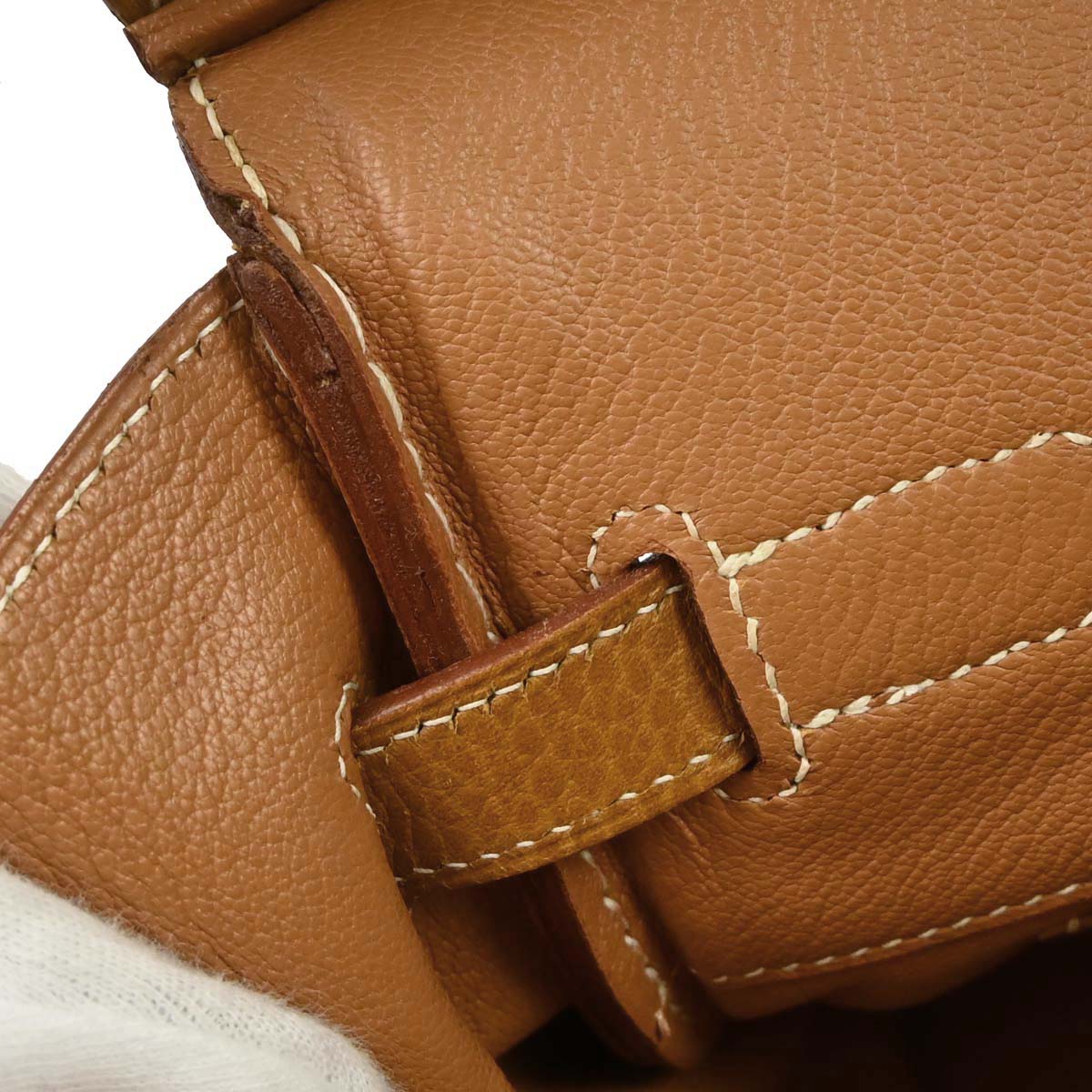 Hermes Natural Ardennes Haut a Courroies 32 Handbag