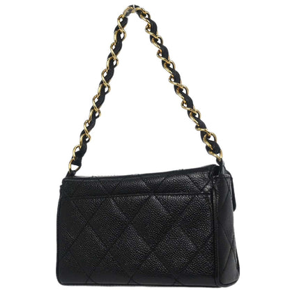 Chanel Black Caviar Skin Handbag