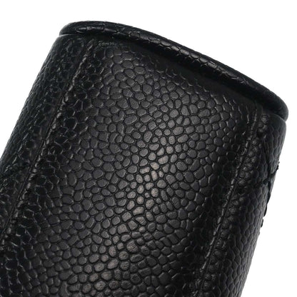 Chanel Black Caviar Skin Handbag