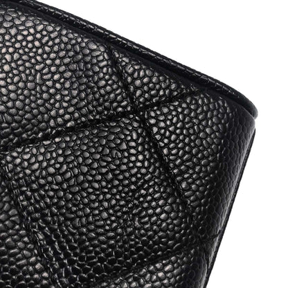 Chanel Black Caviar Skin Handbag
