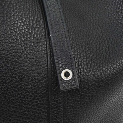 Hermes Black Taurillon Clemence Picotin Lock 22 MM Handbag