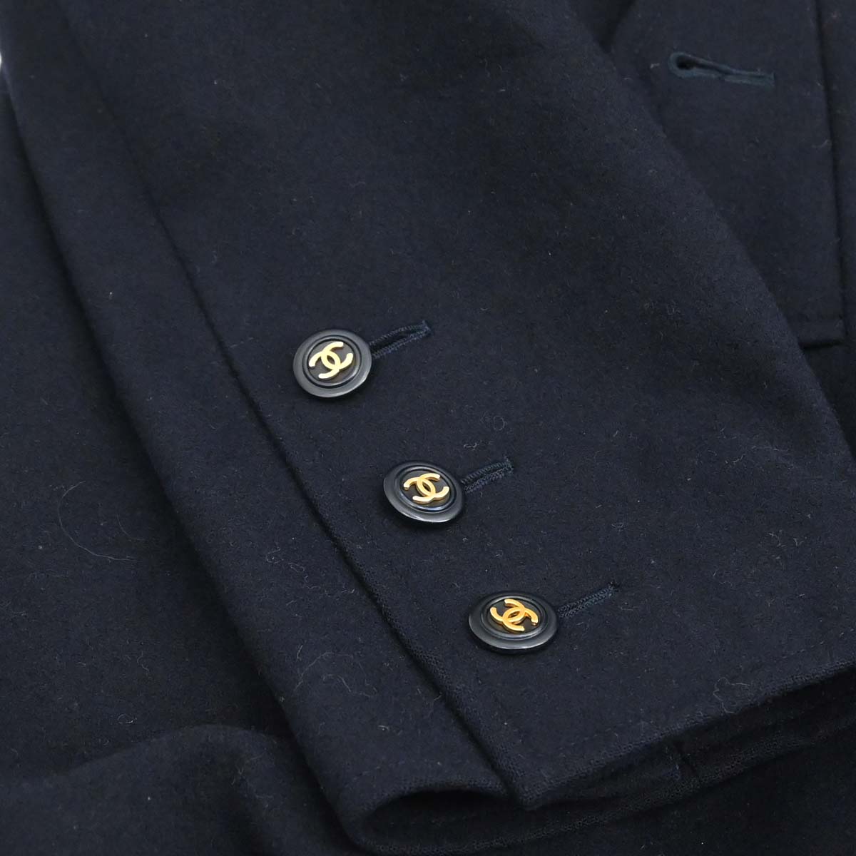 Chanel Coat Black