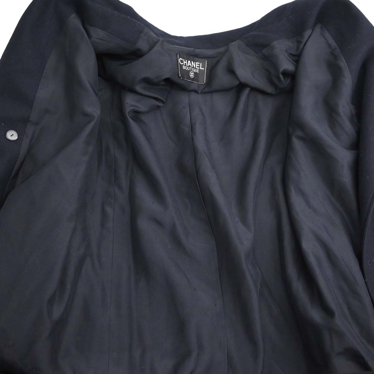 Chanel Coat Black