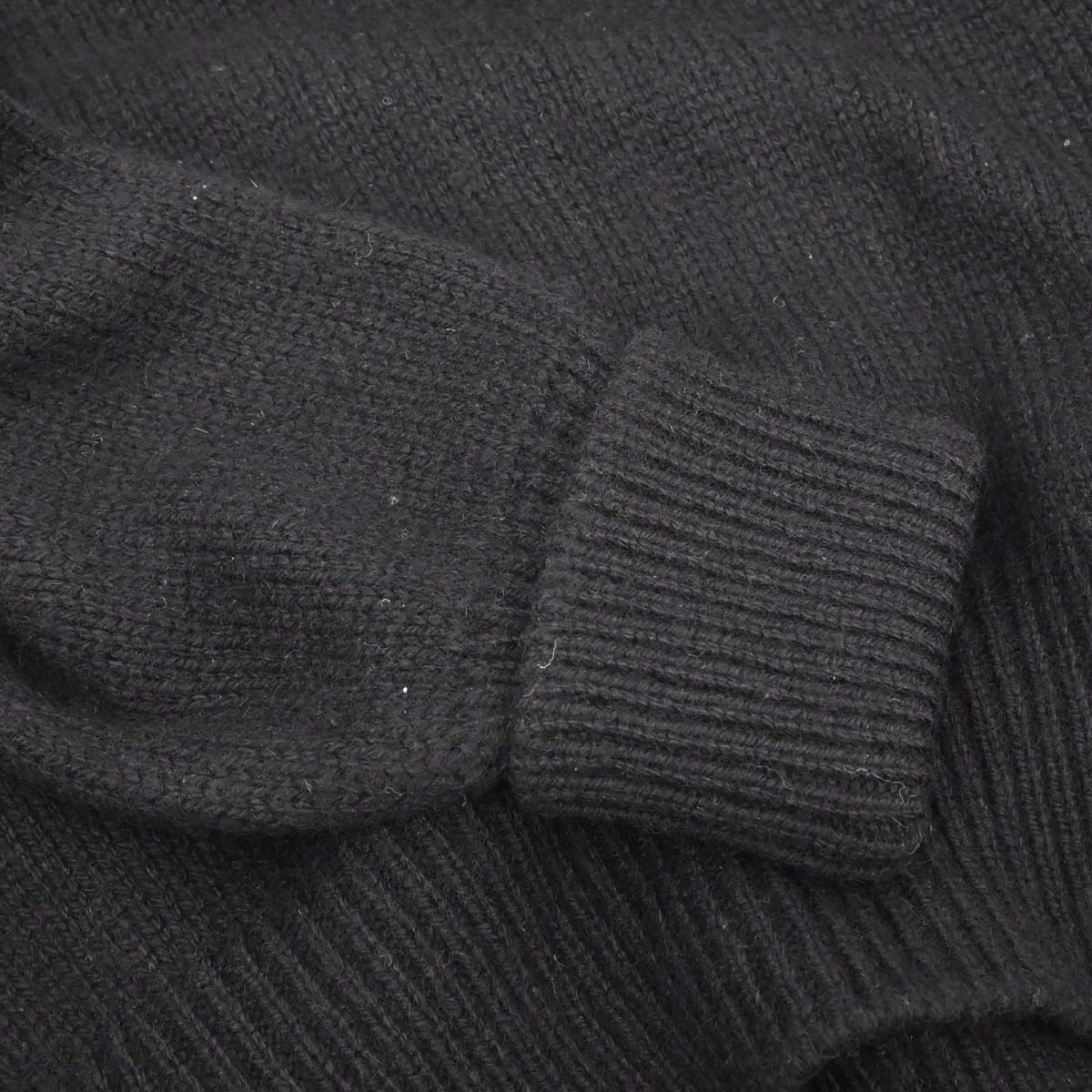 Chanel 1996 Cashmere Zip-up Knit Sweater #44
