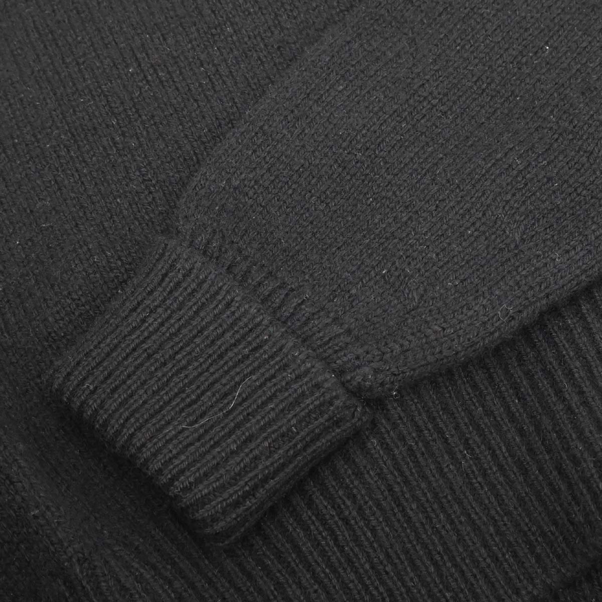 Chanel 1996 Cashmere Zip-up Knit Sweater #44