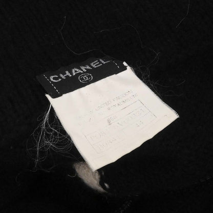 Chanel 1996 Cashmere Zip-up Knit Sweater #44