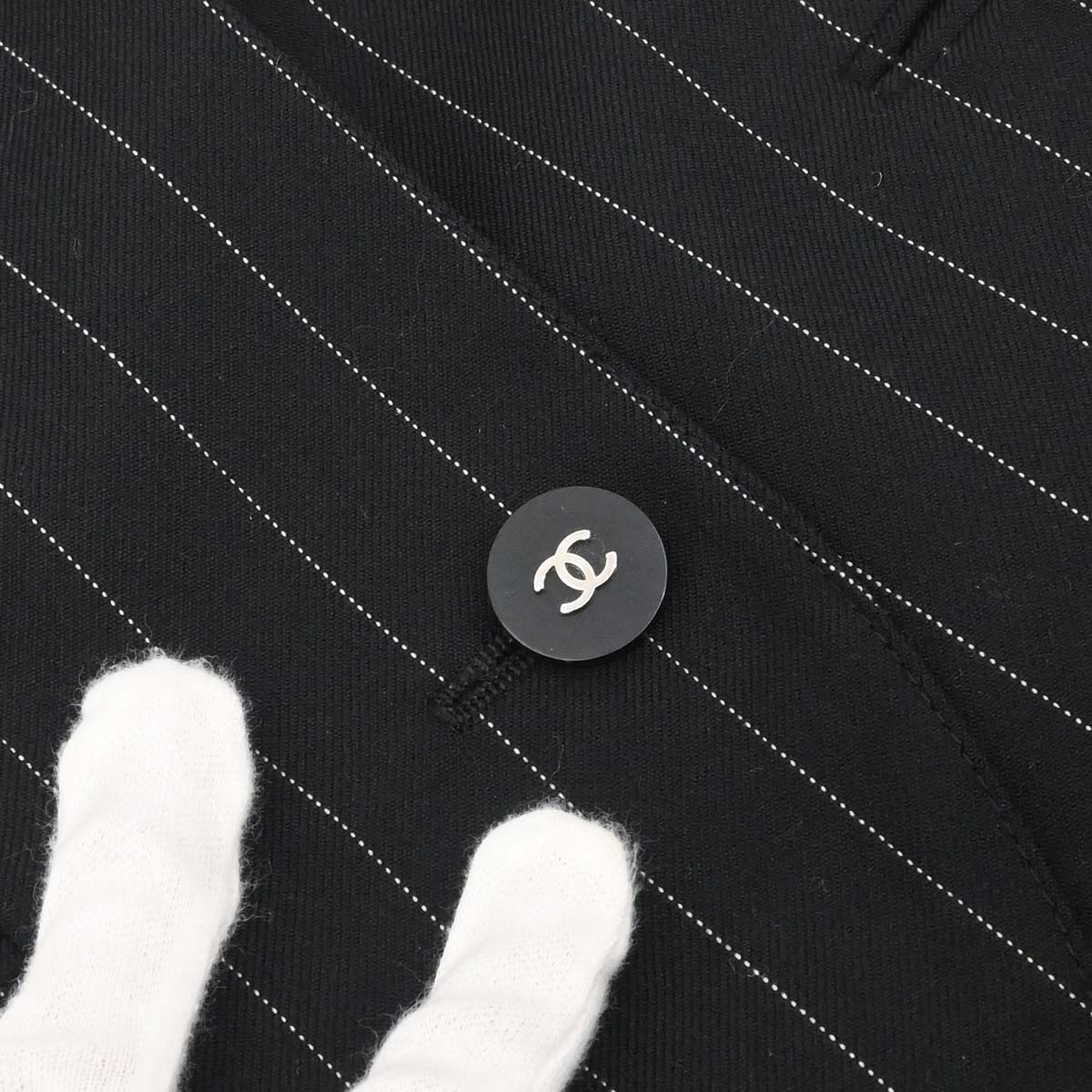 Chanel 1996 Single Breasted Jacket Black #40