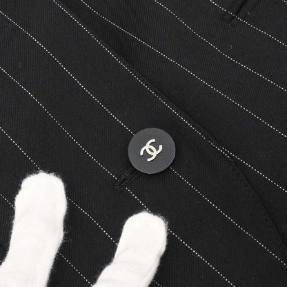 Chanel 1996 Single Breasted Jacket Black #40