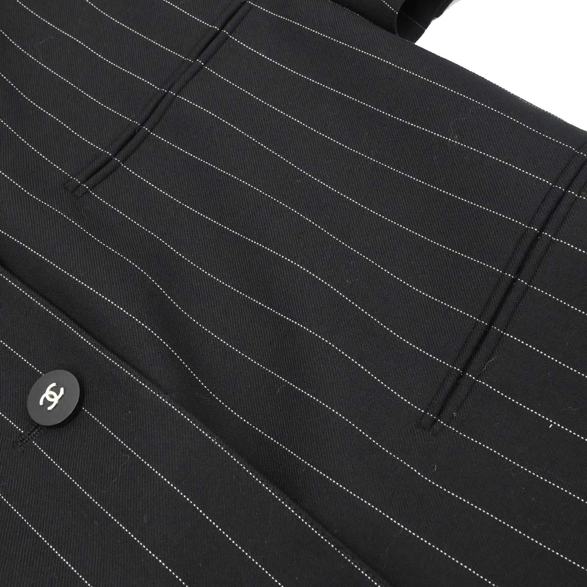Chanel 1996 Single Breasted Jacket Black #40