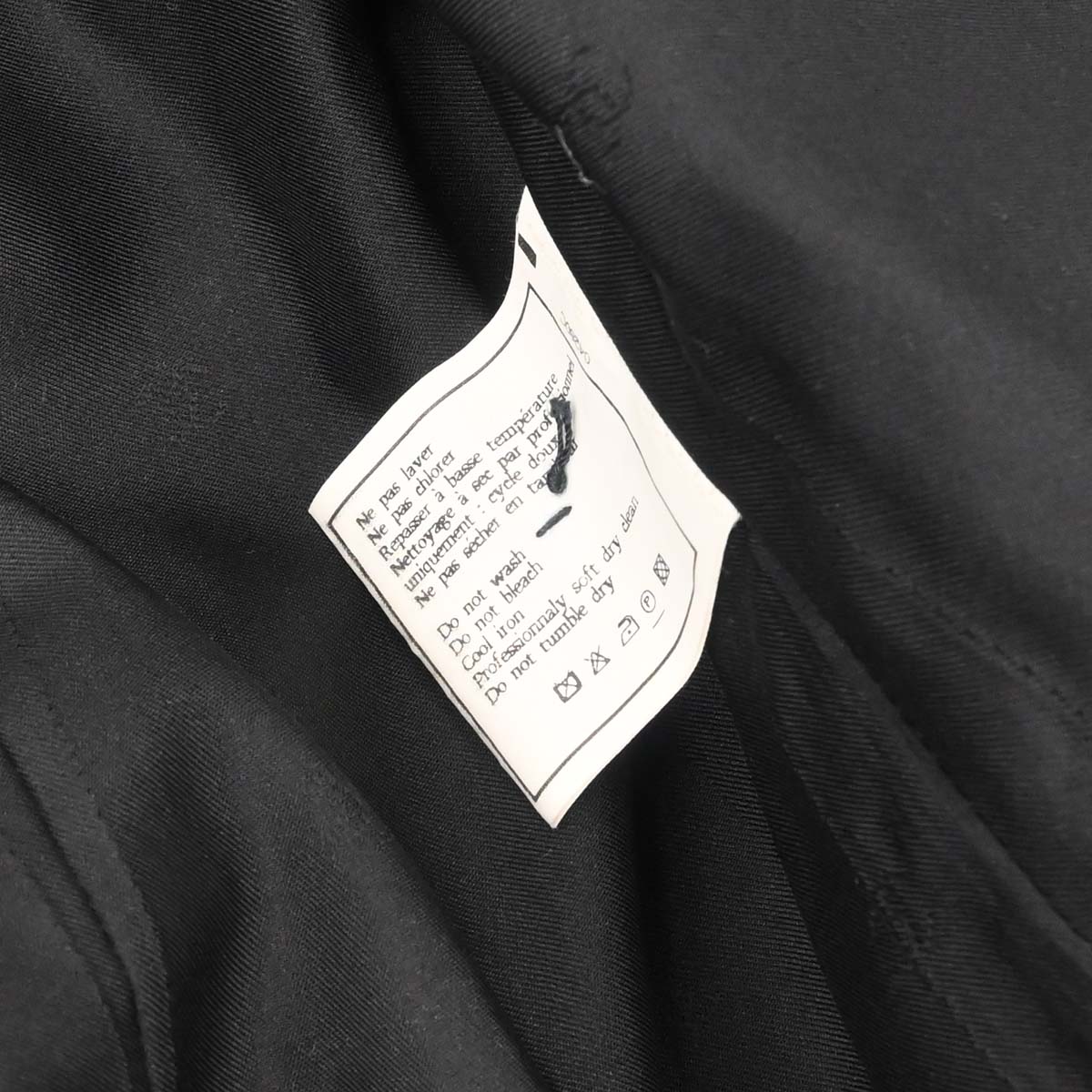 Chanel 1996 Single Breasted Jacket Black #40