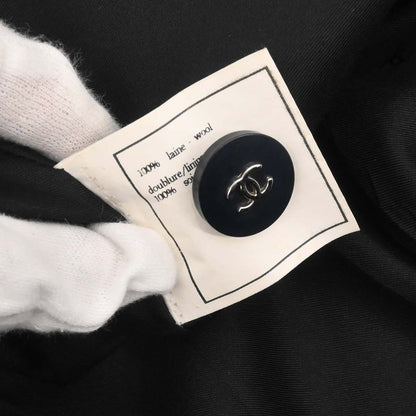 Chanel 1996 Single Breasted Jacket Black #40