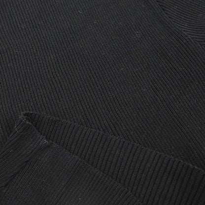 Chanel 1995 Cropped T-shirt Black #36