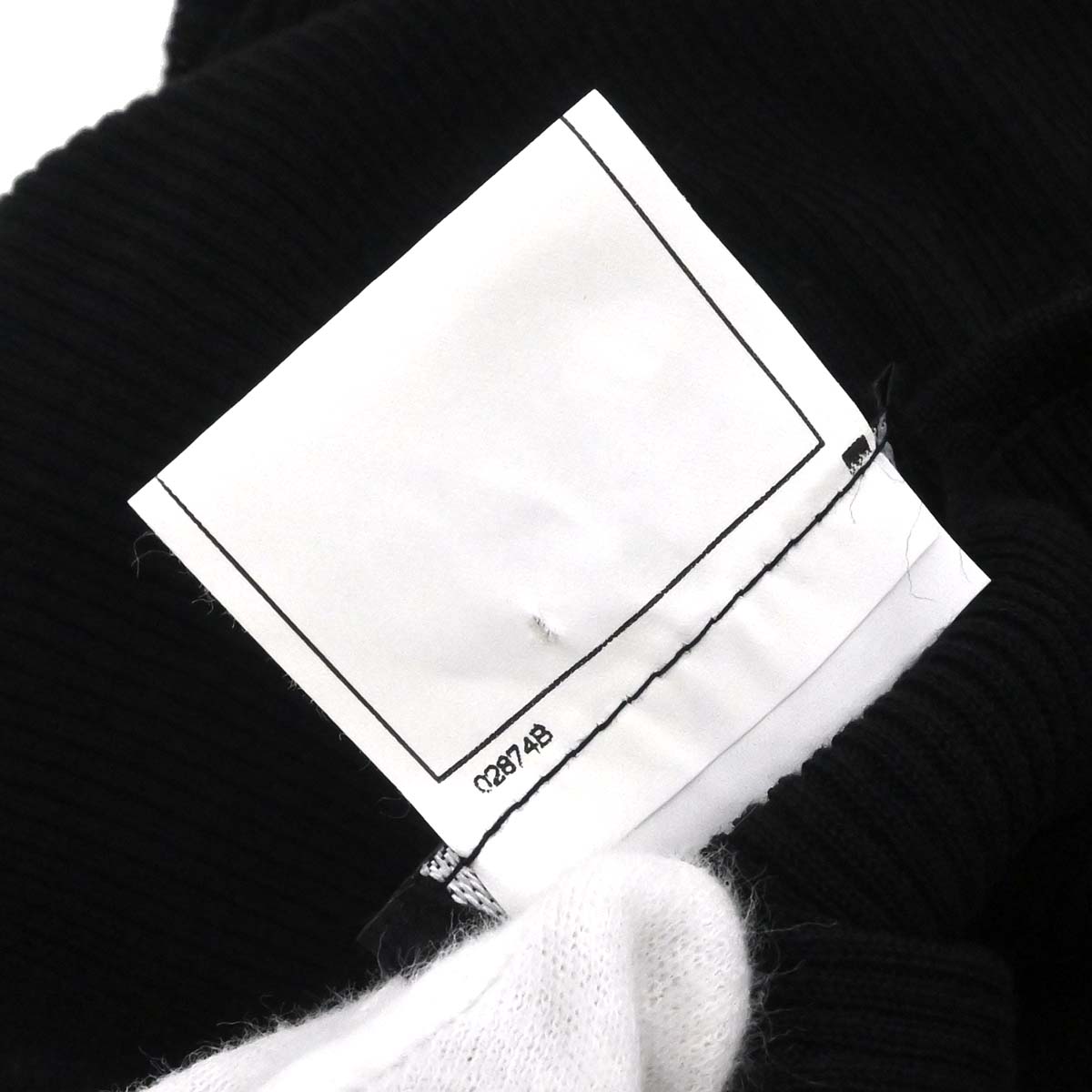 Chanel 1995 Cropped T-shirt Black #36