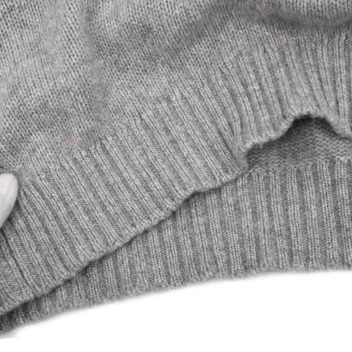 Chanel 2008 Sport Line Sweater Knit Top Gray #40