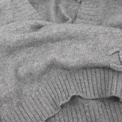 Chanel 2008 Sport Line Sweater Knit Top Gray #40